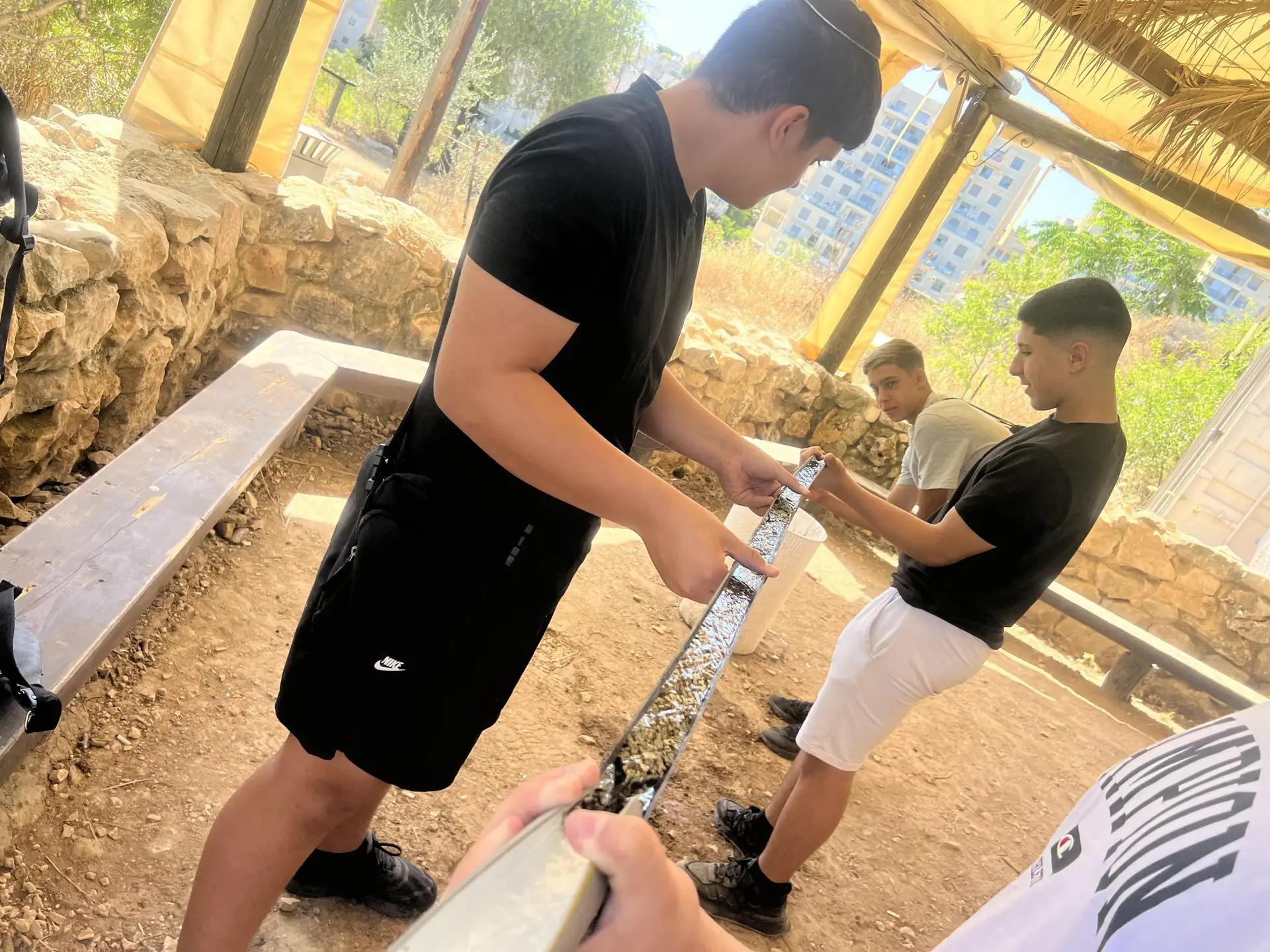 פעילות תחנת אינסטלציה של דניאל חסיד פרויקטים בחינוך