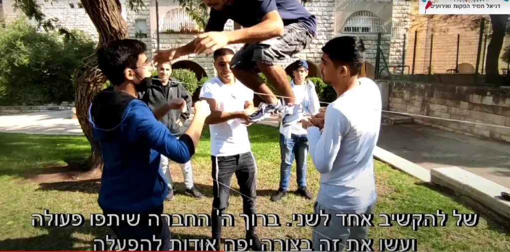 תמונה של תלמידים בפעילויות ODT עם המלצות